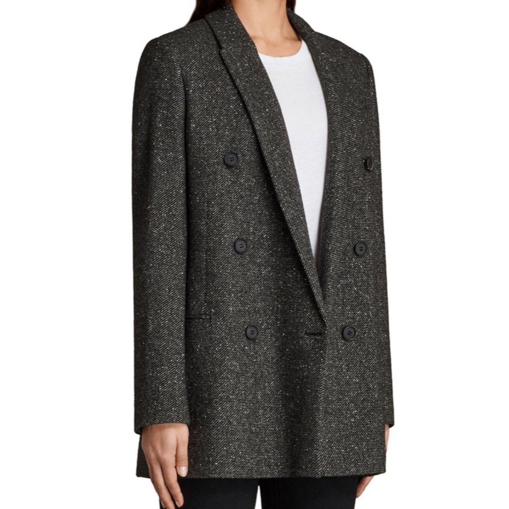 Allsaints Astrid Twill Blazer View 2